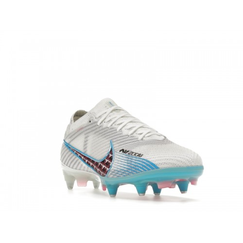 Nike Zoom Mercurial Vapor 15 Elite SG-Pro Anti-Clog Traction Blast Pack Baltic Blue - мужская сетка размеров