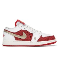 Подростковые кроссовки Jordan 1 Low Spades (GS)