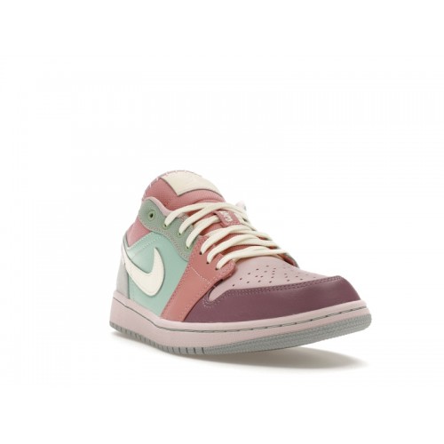 Кроссы Jordan 1 Low Easter Pastel - мужская сетка размеров