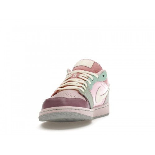 Кроссы Jordan 1 Low Easter Pastel - мужская сетка размеров
