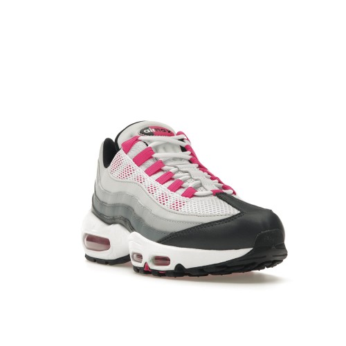 Кроссы Nike Air Max 95 Next Nature White Cool Grey Pink (W) - женская сетка размеров