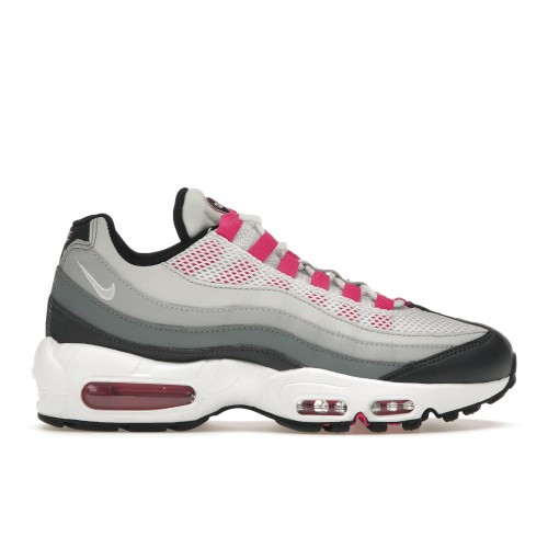 Кроссы Nike Air Max 95 Next Nature White Cool Grey Pink (W) - женская сетка размеров