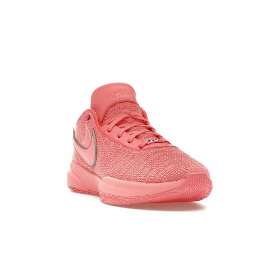 Кроссы Nike LeBron 20 Pink Diamond - мужская сетка размеров