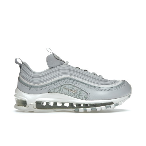 Кроссы Nike Air Max 97 Aura Reflective Camo (W) - женская сетка размеров