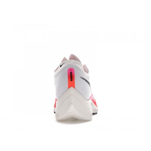 Кроссы Nike ZoomX Vaporfly Next% 2 White Pink - мужская сетка размеров
