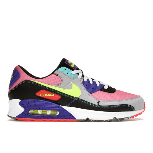 Кроссы Nike Air Max 90 Exeter Edition Multi - мужская сетка размеров