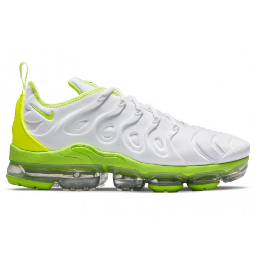 Кроссы Nike Air VaporMax Plus Tennis Ball - мужская сетка размеров