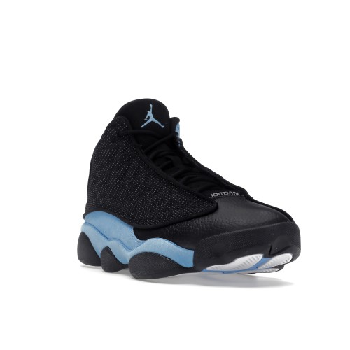 Кроссы Jordan 13 Retro Black University Blue - мужская сетка размеров