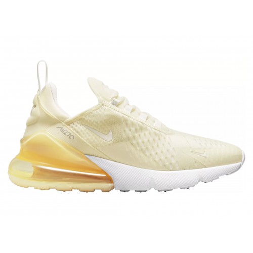 Кроссы Nike Air Max 270 Coconut Milk (W) - женская сетка размеров