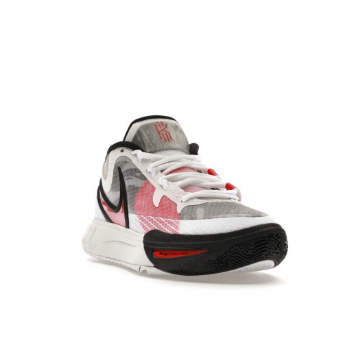 Кроссы Nike Kyrie 8 White University Red - мужская сетка размеров