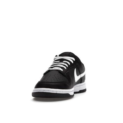 Кроссы Nike Dunk Low Black White (2022) - мужская сетка размеров