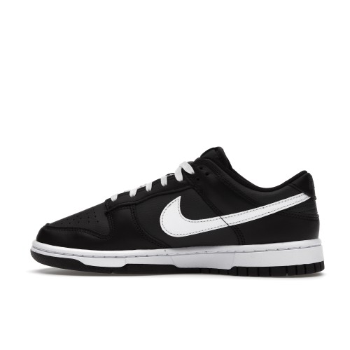 Кроссы Nike Dunk Low Black White (2022) - мужская сетка размеров