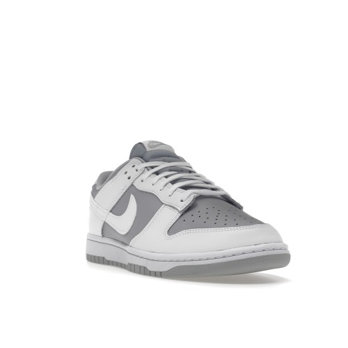 Кроссы Nike Dunk Low Retro White Grey - мужская сетка размеров