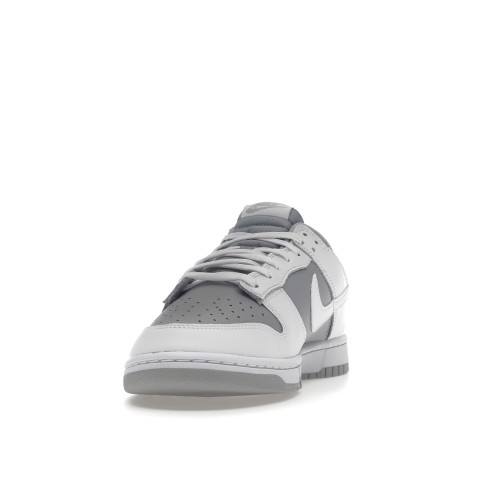 Кроссы Nike Dunk Low Retro White Grey - мужская сетка размеров