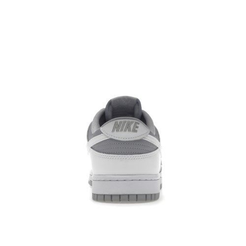 Кроссы Nike Dunk Low Retro White Grey - мужская сетка размеров