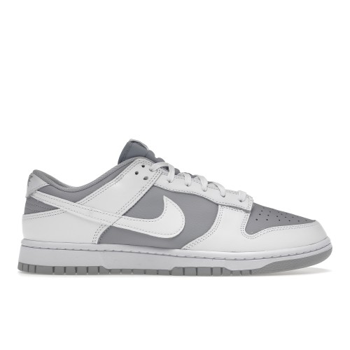 Кроссы Nike Dunk Low Retro White Grey - мужская сетка размеров