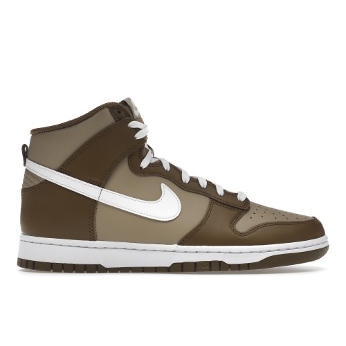 Кроссы Nike Dunk High Mocha - мужская сетка размеров