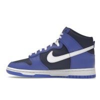 Кроссовки Nike Dunk High Medium Blue Midnight Navy