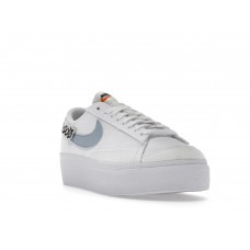 Женские кроссовки Nike Blazer Low Platform Next Nature Boarder Blue (W)