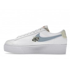 Женские кроссовки Nike Blazer Low Platform Next Nature Boarder Blue (W)