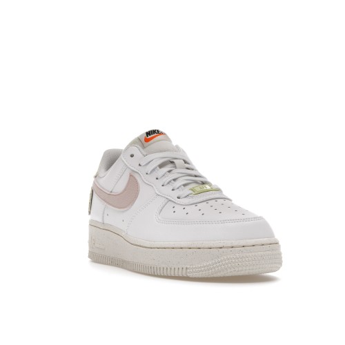 Кроссы Nike Air Force 1 Low 07 SE Next Nature White Pink Oxford (W) - женская сетка размеров