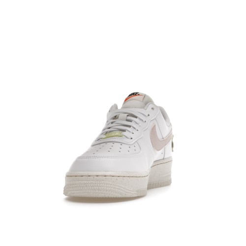 Кроссы Nike Air Force 1 Low 07 SE Next Nature White Pink Oxford (W) - женская сетка размеров