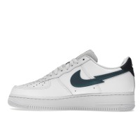 Кроссовки Nike Air Force 1 Low Split Swoosh White Aquamarine
