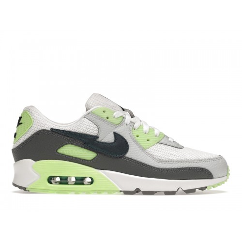 Кроссы Nike Air Max 90 Split Swoosh Aquamarine - мужская сетка размеров