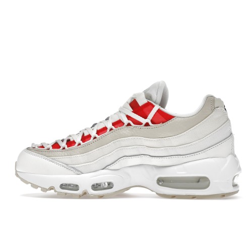 Кроссы Nike Air Max 95 Double Lace Sail (W) - женская сетка размеров