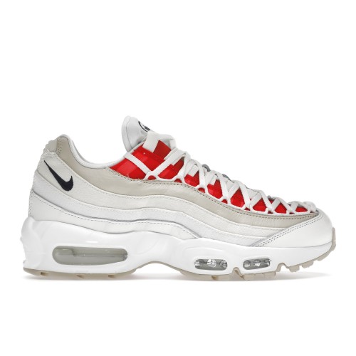 Кроссы Nike Air Max 95 Double Lace Sail (W) - женская сетка размеров