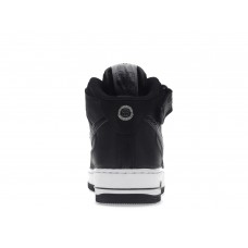 Кроссовки Nike Air Force 1 Mid Stussy Black White