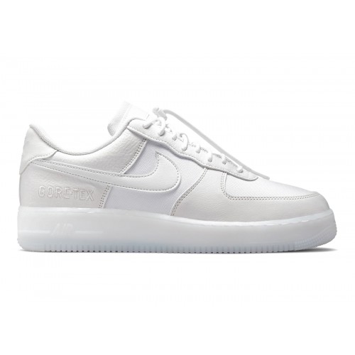 Кроссы Nike Air Force 1 Low Gore-Tex Triple White - мужская сетка размеров