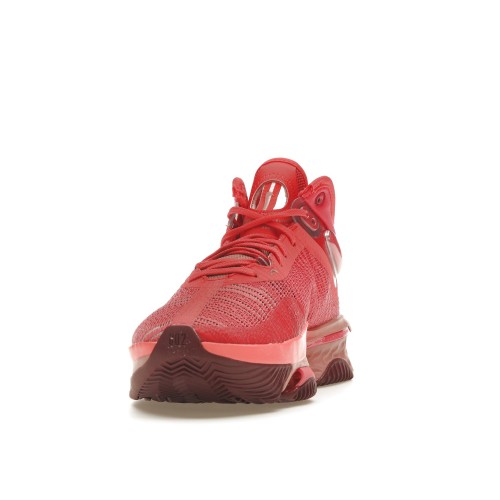 Кроссы Nike Air Zoom GT Jump 2 Light Fusion Red - мужская сетка размеров