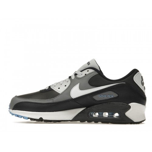 Кроссы Nike Air Max 90 Gore-Tex Anthracite Obsidian - мужская сетка размеров