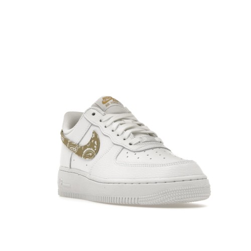 Кроссы Nike Air Force 1 Low White Barely (W) - женская сетка размеров