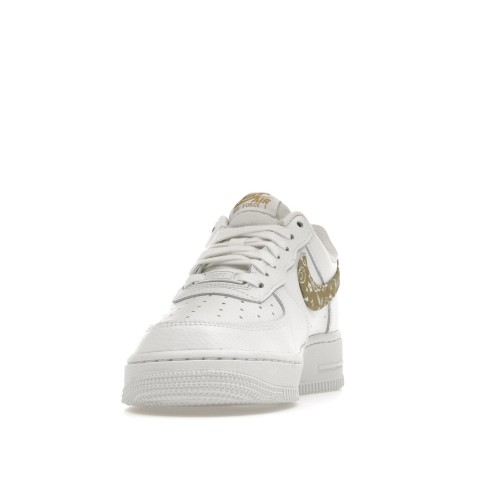 Кроссы Nike Air Force 1 Low White Barely (W) - женская сетка размеров