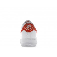 Женские кроссовки Nike Air Force 1 Low Orange Paisley (W)