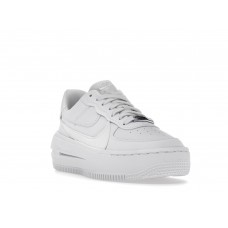 Женские кроссовки Nike Air Force 1 PLT.AF.ORM Triple White (W)