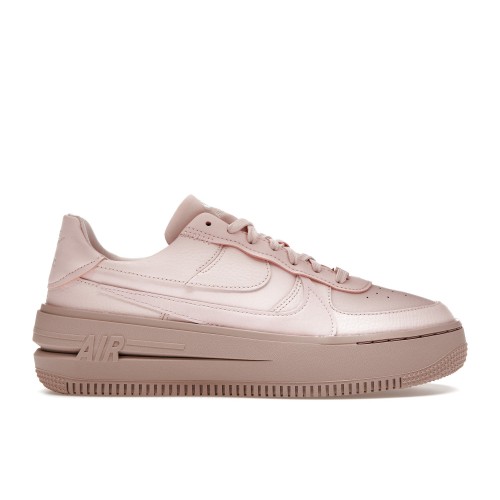 Кроссы Nike Air Force 1 PLT.AF.ORM Atmosphere Pink Oxford (W) - женская сетка размеров