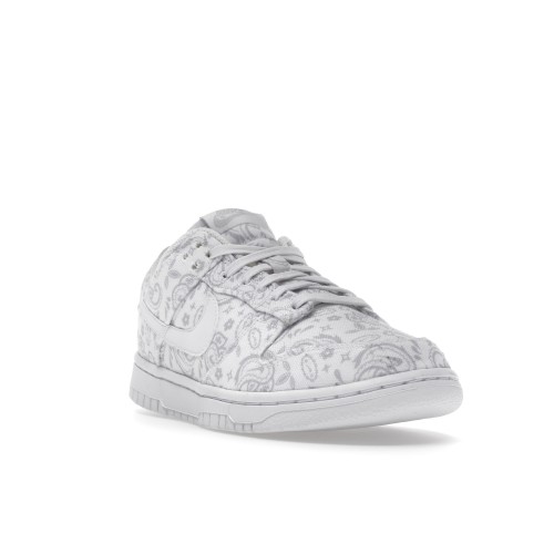 Кроссы Nike Dunk Low White Paisley (W) - женская сетка размеров