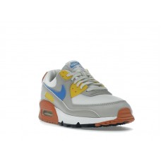 Женские Nike Air Max 90 Light Bone Vivid Sulphur (W)