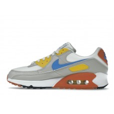 Женские Nike Air Max 90 Light Bone Vivid Sulphur (W)