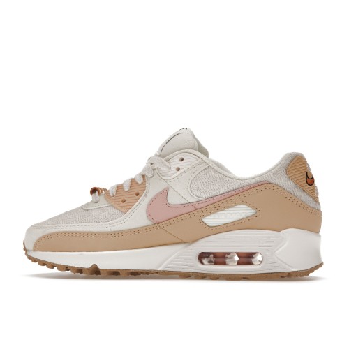 Кроссы Nike Air Max 90 SE Sun Club Sail Arctic Orange (W) - женская сетка размеров