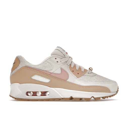 Кроссы Nike Air Max 90 SE Sun Club Sail Arctic Orange (W) - женская сетка размеров