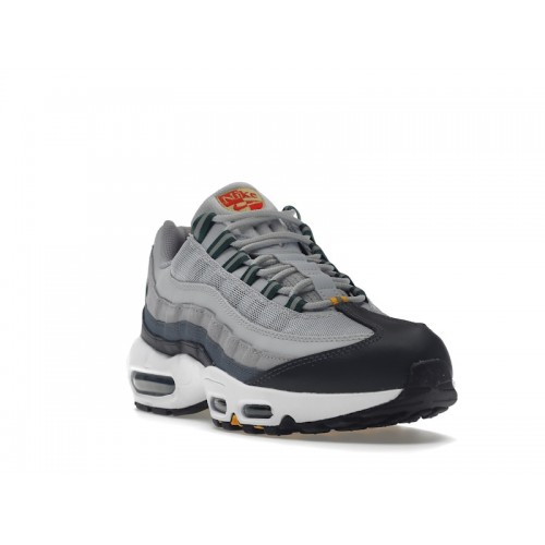 Кроссы Nike Air Max 95 Pure Platinum Gorge Green - мужская сетка размеров