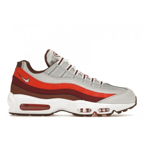 Кроссы Nike Air Max 95 Photon Dust Picante Red - мужская сетка размеров