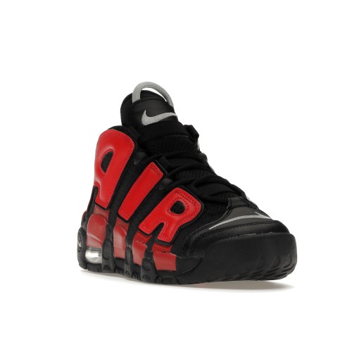 Кроссы Nike Air More Uptempo Alternates Split Navy Red (GS) - подростковая сетка размеров