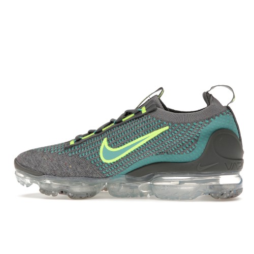 Кроссы Nike Air VaporMax 2021 FK Grey Teal - мужская сетка размеров