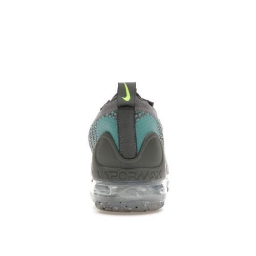 Кроссы Nike Air VaporMax 2021 FK Grey Teal - мужская сетка размеров