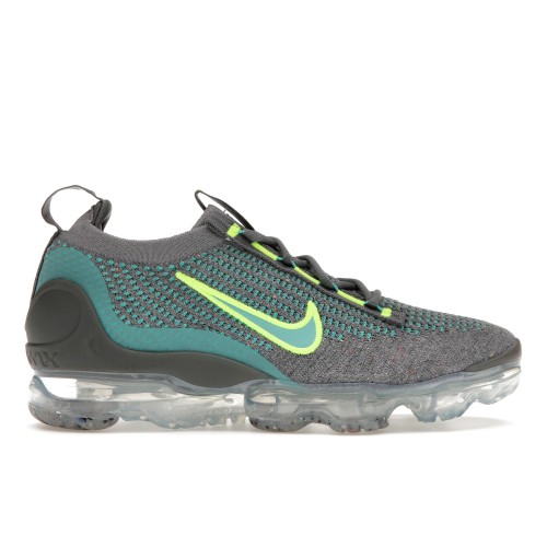 Кроссы Nike Air VaporMax 2021 FK Grey Teal - мужская сетка размеров